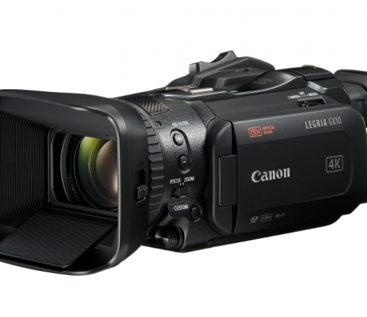 Canon presenta Legria GX10, la nuova videocamera 4K