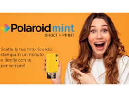 Polaroid lancia la nuova Polaroid Mint Camera..shoot and print!