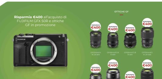 In arrivo una promozione imperdibile per passare al sistema FUJIFILM GFX