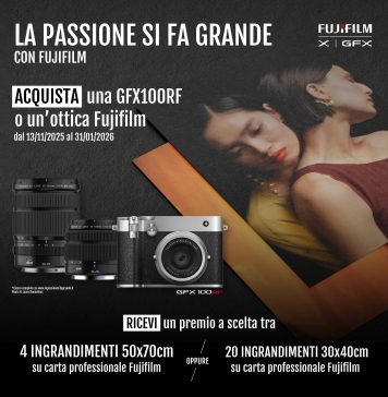 FUJIFILM “La Passione si fa Grande” La fotografia si scatta e si stampa
