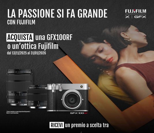 FUJIFILM “La Passione si fa Grande” La fotografia si scatta e si stampa
