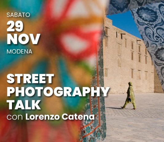 Fujifilm Events Street Photography e tecnologia fotografica a Modena con il fotografo Lorenzo Catena